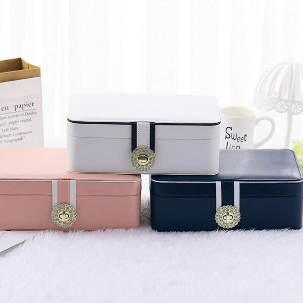 Boîte Bijoux Cuir