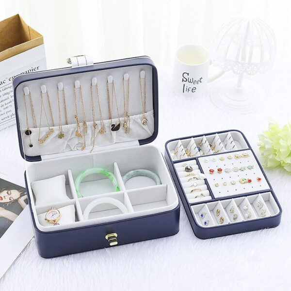 Boîte Bijoux Cuir