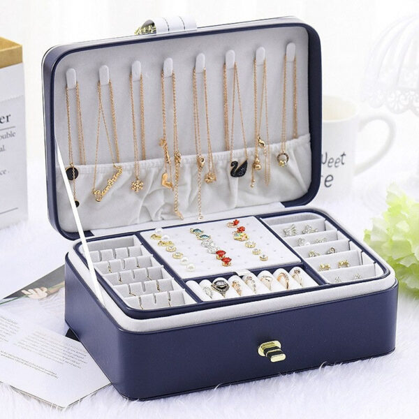 Boîte Bijoux Cuir