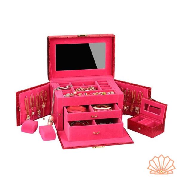 Boîte Bijoux Rose