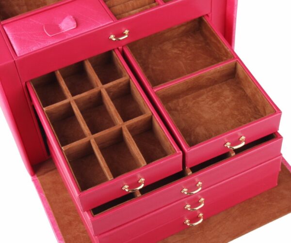 Boîte à Bijoux Rose Éternelle