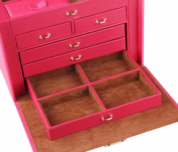 Boîte à Bijoux Rose Éternelle