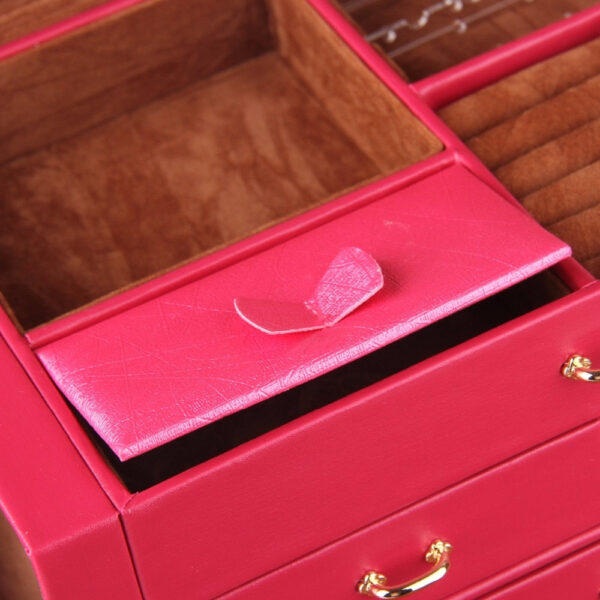 Boîte à Bijoux Rose Éternelle