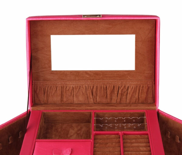Boîte à Bijoux Rose Éternelle
