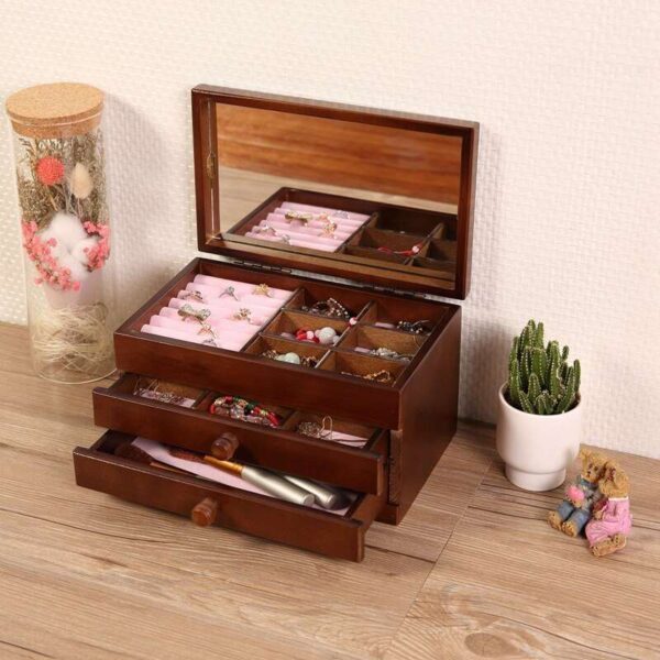 Boîte à Bijoux Bois